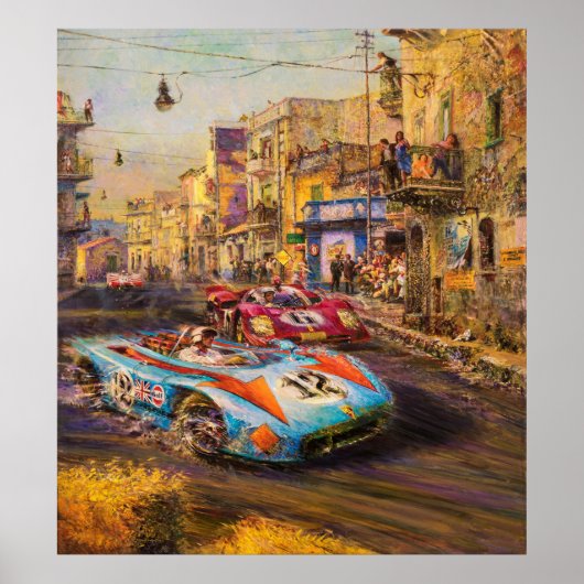 Italien Racing Poster Art (Vorne)