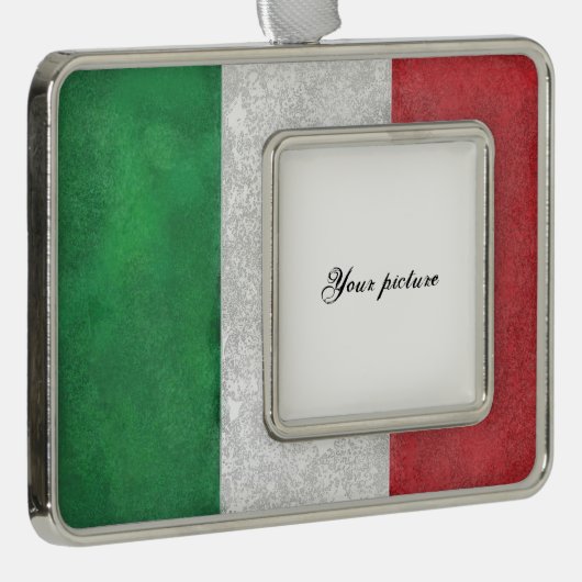 Italien Rahmen-Ornament Silber (Rechts)