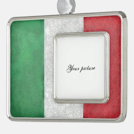 Italien Rahmen-Ornament Silber (Links)