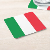 Italien Rechteckiger Pappuntersetzer (angewinkelt)