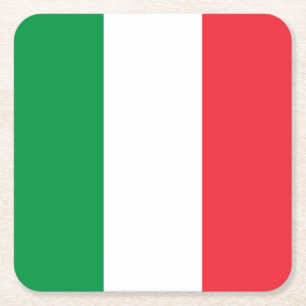 Italien Rechteckiger Pappuntersetzer