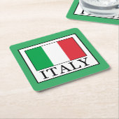 Italien Rechteckiger Pappuntersetzer (angewinkelt)