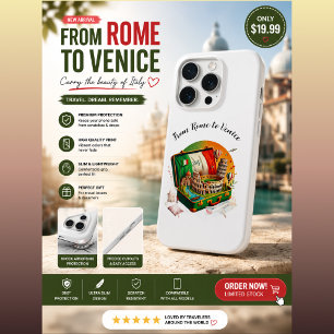 Italien Reise Sehenswürdigkeiten iPhone-Hülle Ro iPhone 15 Pro Hülle