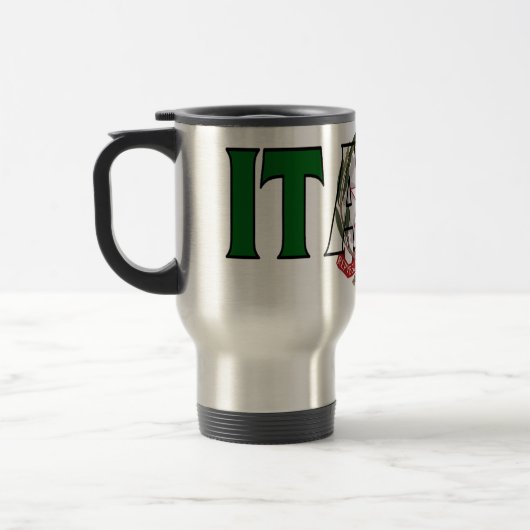 Italien-Reise-Tasse Reisebecher (Links)