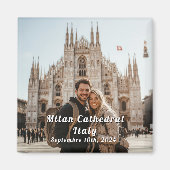Italien Reisen Custom Foto Souvenir Magnet (Vorne)