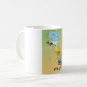 Italien Reiseplakat Kaffeetasse (Vorderseite Links)