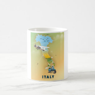 Italien Reiseplakat Kaffeetasse