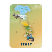Italien Reiseplakat. Magnet (Vertikal)