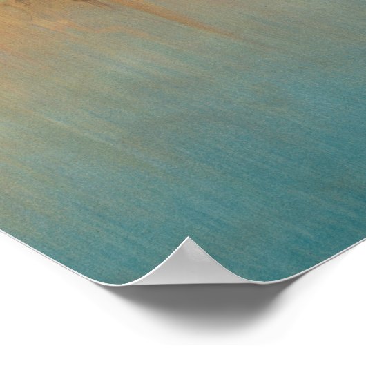 Italien Reiseplakat Poster (Ecke)