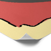 Italien, Reiseplakat Poster (Ecke)