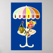 Italien Reiseplakat Poster (Vorne)