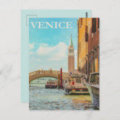 Italien Reiseplakat Postkarte (Vorne/Hinten)