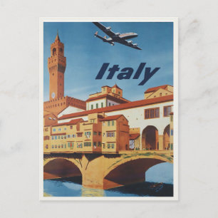 Italien Reiseplakat Vintage Postkarte
