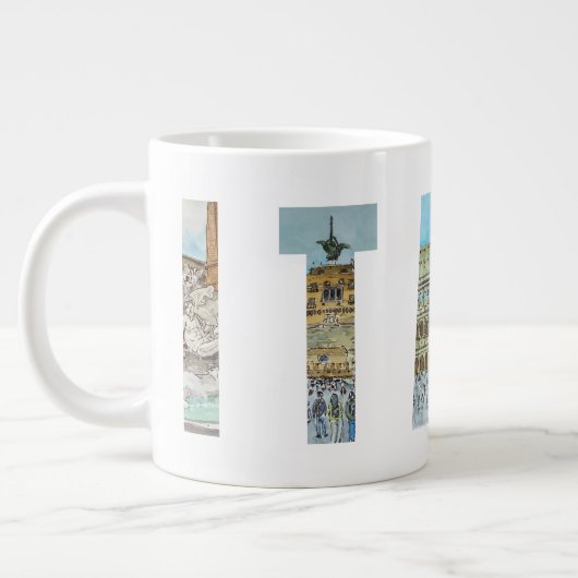 Italien - Reiseziele Jumbo-Tasse (Links)