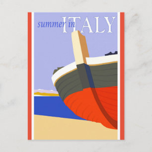 Italien Retro Vintages Italienisches Reiseplakat Postkarte