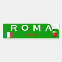 Italien- - Rom-Autoaufkleber