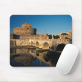 Italien, Rom, Castel Sant'Angelo und Fluss Mousepad (Mit Mouse)