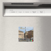 Italien - Rom - cooles Magnetdesign Magnet (In Situ (Geschirrspüler))