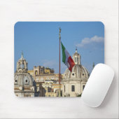 Italien, Rom. Italienische Flagge Mousepad (Mit Mouse)