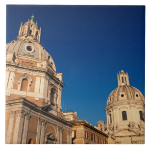 Italien, Rom, Kirche Santa Maria di Loreto und Fliese