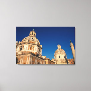 Italien, Rom, Kirche Santa Maria di Loreto und Leinwanddruck