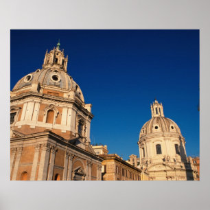Italien, Rom, Kirche Santa Maria di Loreto und Poster