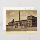 Italien, Rom, Königlicher Palast Postkarte (Vorne/Hinten)