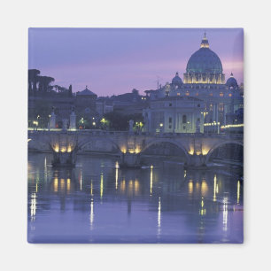 Italien, Rom Petersdom und Ponte Sant Angelo, Magnet
