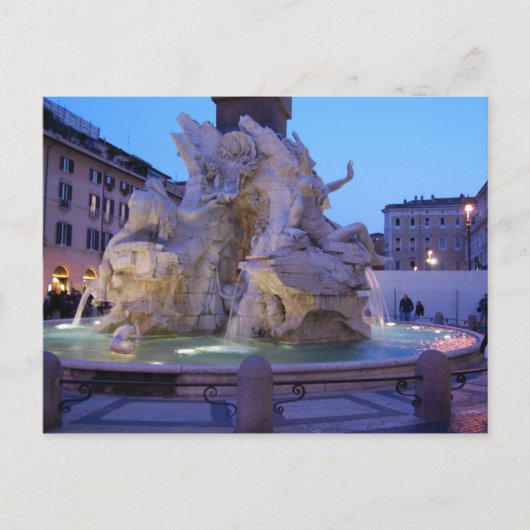 Italien, Rom Postkarte (Vorderseite)