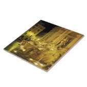 Italien, Rom. Trevi-Brunnen in der Nacht. Fliese (Seite)