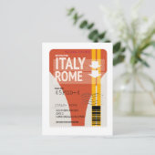 Italien - Rom - Urlaubskarte Postkarte (Stehend Vorderseite)