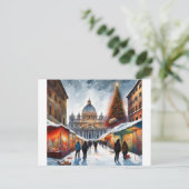 Italien, Rom - Weihnachtskarte, Winter 2004 Postkarte (Stehend Vorderseite)