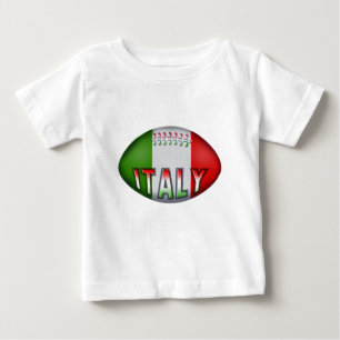 Italien-Rugbyball Baby T-shirt