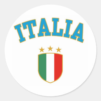 Italien Runder Aufkleber