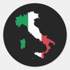 Italien Runder Aufkleber