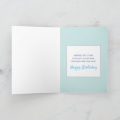 Italien Sailboat Geburtstagsgrüße Karte (Innenseite)