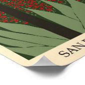 Italien San Remo Vintage Travel Poster (Ecke)