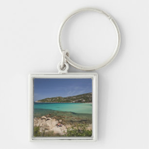 Italien, Sardinien, Baja Sardinien. Resortstrand. Schlüsselanhänger