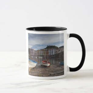 Italien, Sardinien, Bosa. Temo-Fluss und Ponte Tasse