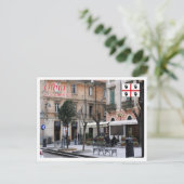 Italien - Sardinien - Olbia - Corso Umberto - Postkarte (Stehend Vorderseite)