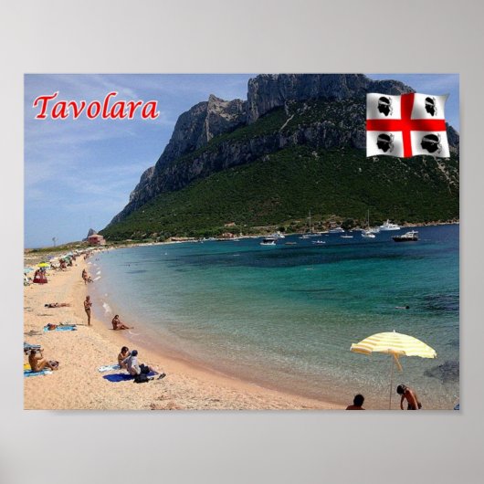 Italien - Sardinien - Olbia - Poster (Vorne)