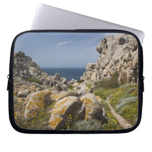 Italien, Sardinien, Santa Teresa Gallura. Capo 2 Laptopschutzhülle