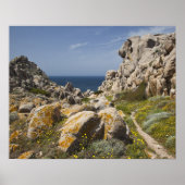 Italien, Sardinien, Santa Teresa Gallura. Capo 2 Poster (Vorne)