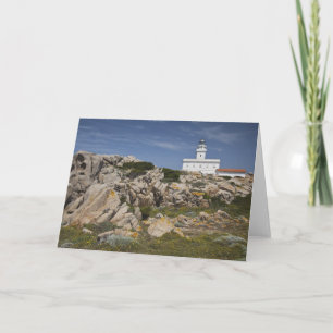 Italien, Sardinien, Santa Teresa Gallura. Capo Feiertagskarte