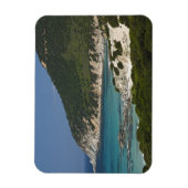 Italien, Sardinien, Solanas. Beach. Magnet (Vertikal)