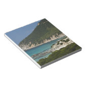 Italien, Sardinien, Solanas. Beach. Notizblock (angewinkelt)