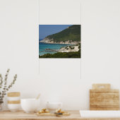 Italien, Sardinien, Solanas. Beach. Poster (Küche)