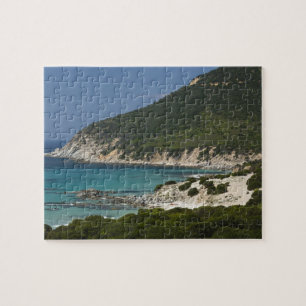 Italien, Sardinien, Solanas. Strand. Puzzle