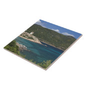 Italien, Sardinien, Teulada. Spanischer Turm. Fliese (Seite)
