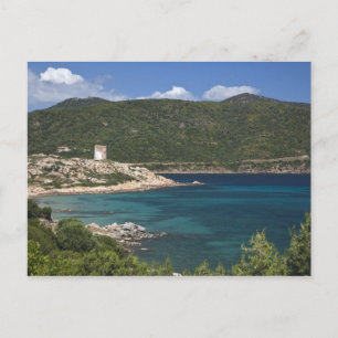 Italien, Sardinien, Teulada. Spanischer Turm. Postkarte